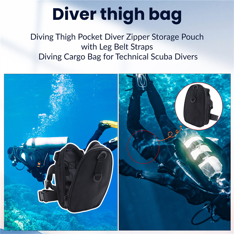 AEF5-Diving Thigh Pocket Diver - Dive Weight Belt avaliação e preço