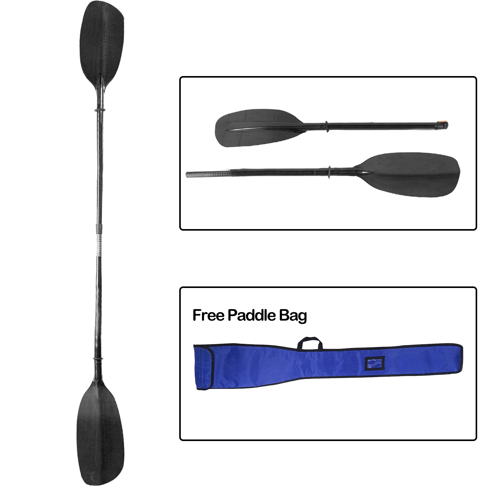 815g Carbon Whitewater Paddle  - Kayak Paddle Carbon avaliação e preço