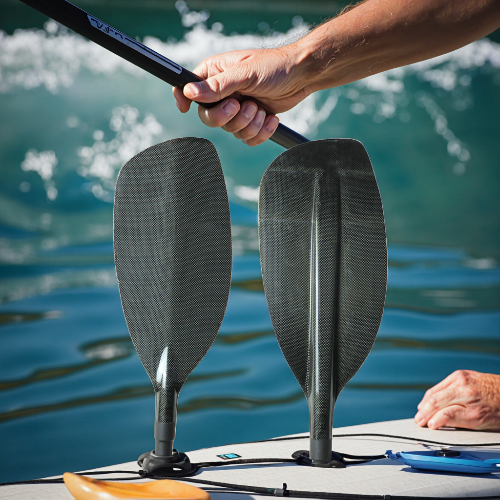 Hot Selling YAK Outdoors Logo  - Kayak Paddle Carbon avaliação e preço
