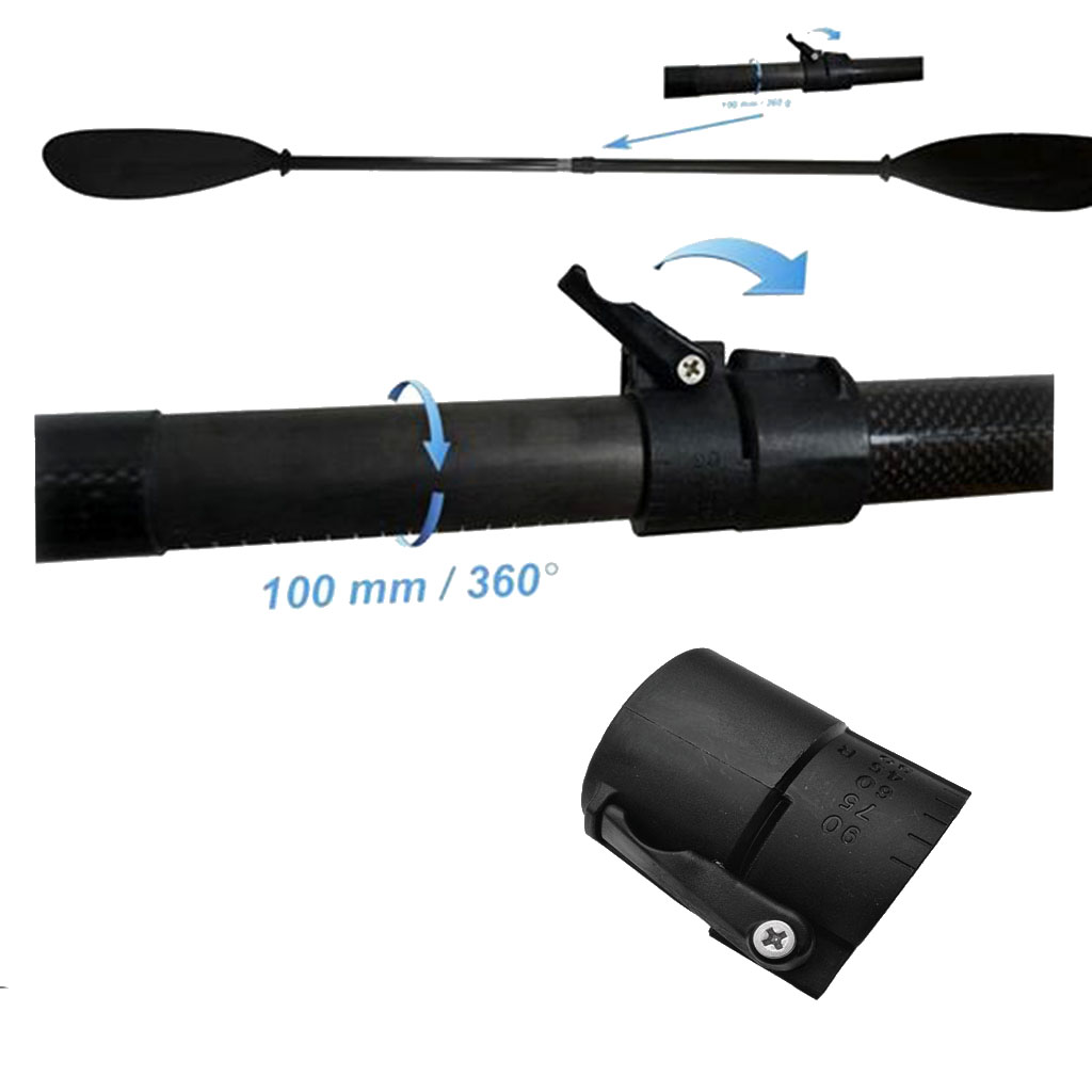 Kayak Canoe Paddle Adjustor Fe - Kayak Paddle Carbon avaliação e preço