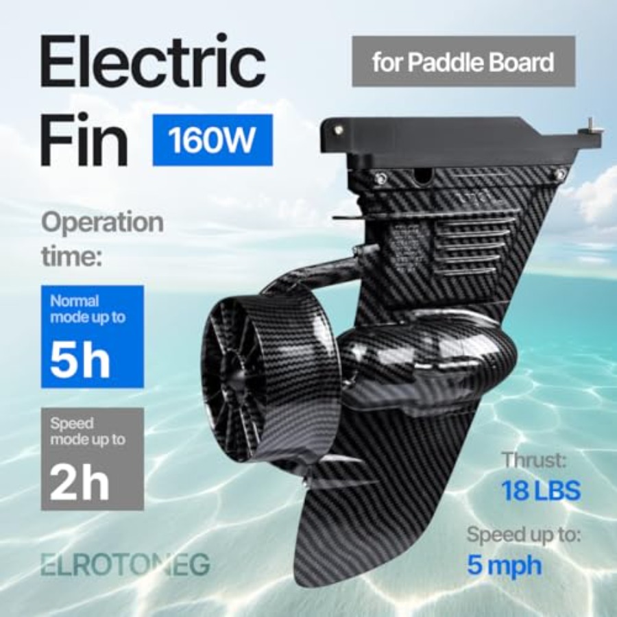Electric Fin Kit for Paddle Bo - Kayak Paddle Carbon avaliação e preço