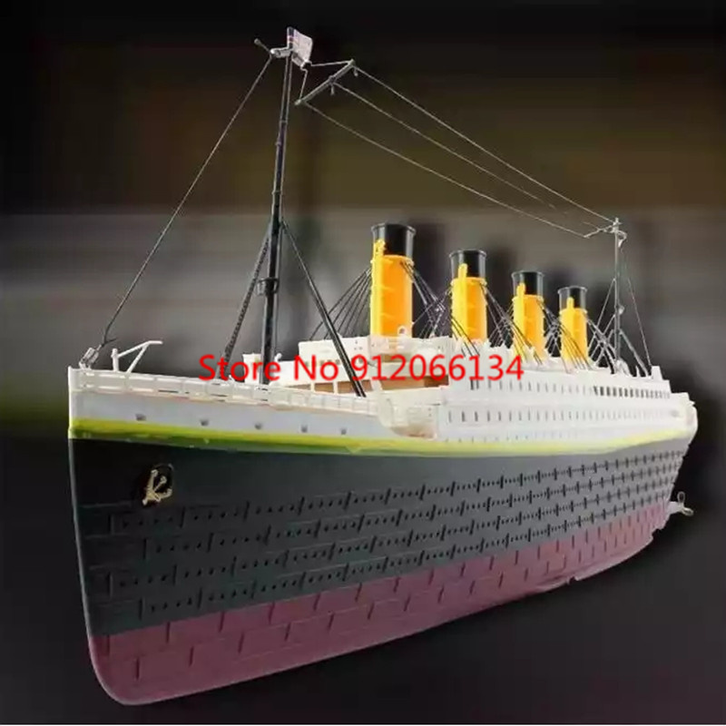 81CM Large Simulation RC Ship  - Underwater Flashlight avaliação e preço