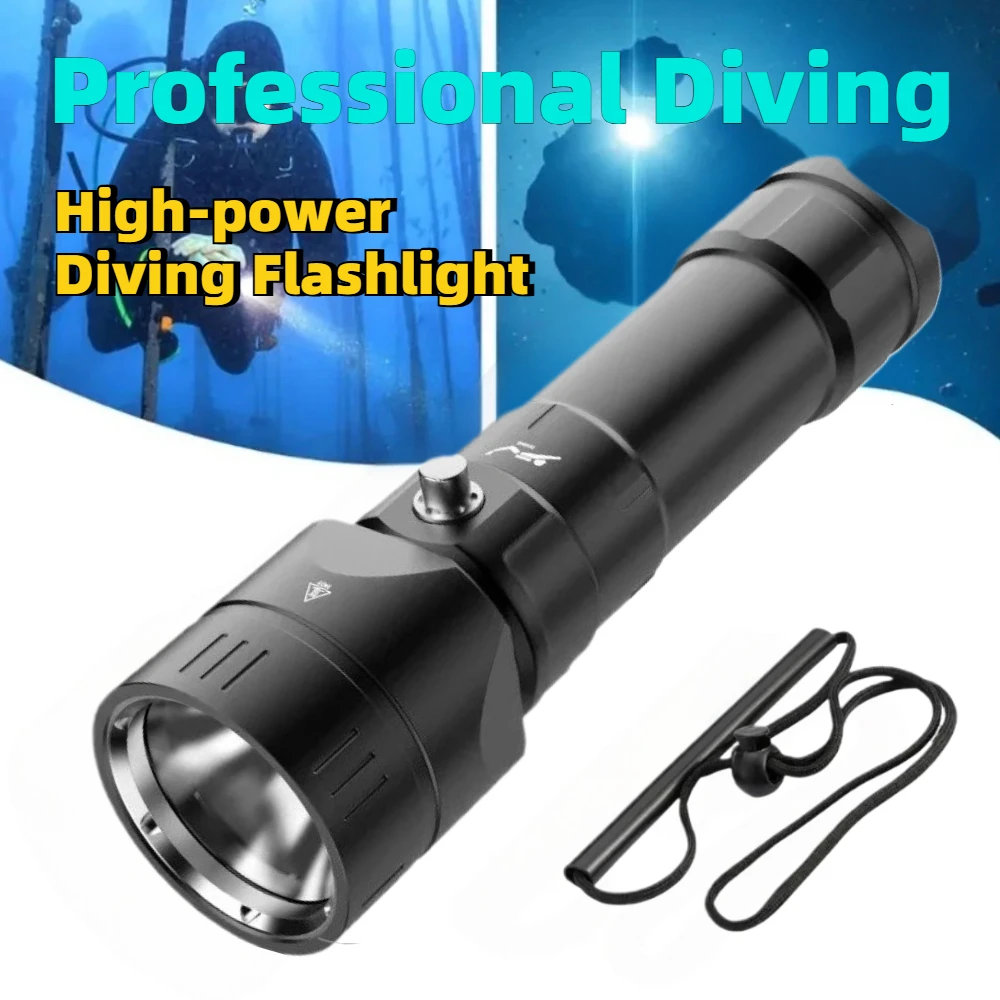 Professional Diving Flashlight - Underwater Flashlight avaliação e preço